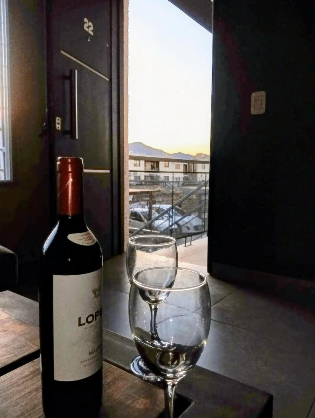 Departamento Boutique De Disenador " Terraza 22 " - Cochera- Vista A La Montana- Cancelacion Gratuita- Pagaras En El Alojamiento Мендоса Екстериор снимка